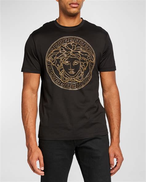 versace t shirt mens medusa|versace medusa t shirt men.